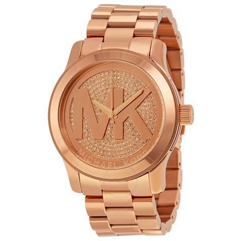 michael kors damen uhr rose|michael kors rose gold tone.